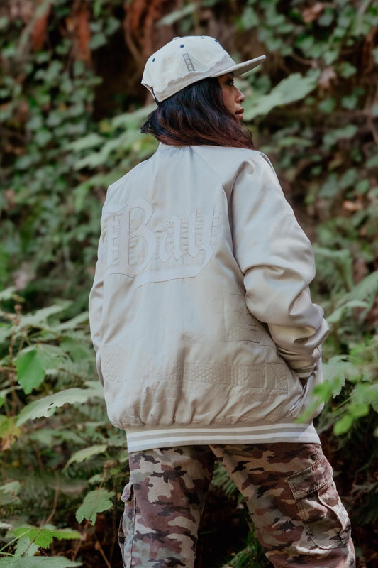Unisex Official League 2026 Fog Collection Quilted Satin Jacket view 2