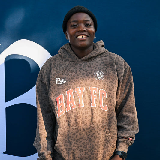 Unisex Bay FC Oaklandish Leopard Camo Hoodie view 2