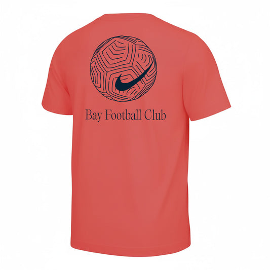 Unisex Nike Bay FC 2025 Fan Appreciation Soccer Ball Core T-Shirt view 2