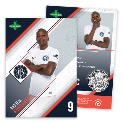 2024 Bay FC Inaugural Team Set - Front and Back Card View