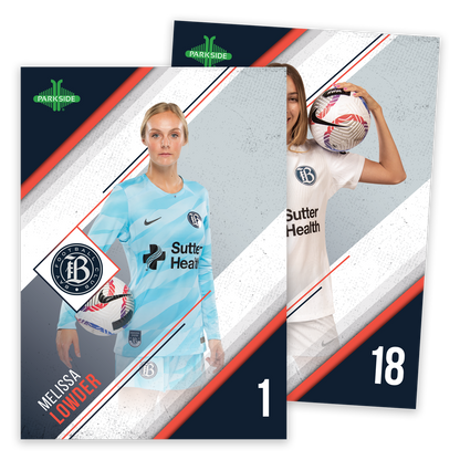 2024 Bay FC Inaugural Team Set - Front Cards View 2