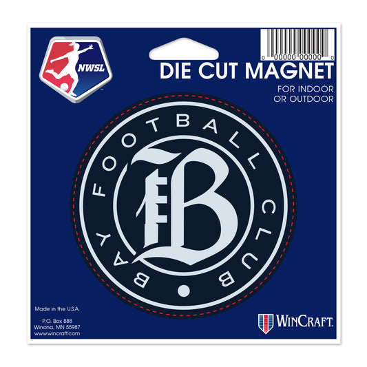 Bay FC Die-Cut Magnet