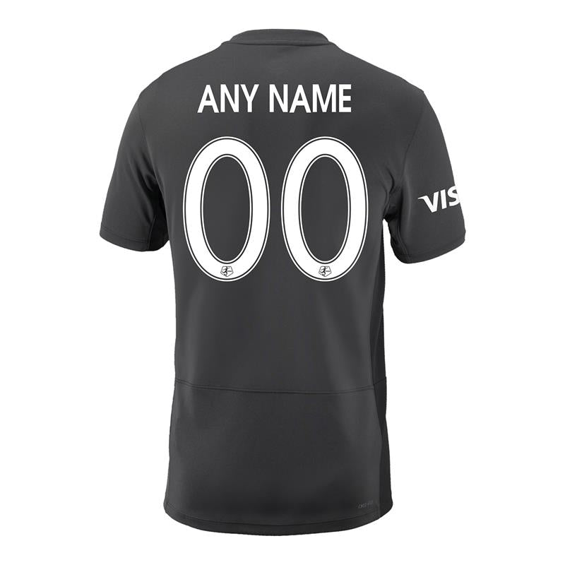 Unisex Bay FC Personalized Secondary Jersey - Back View