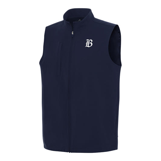Unisex Bay FC Antigua Navy Regard Full Zip Vest view 1
