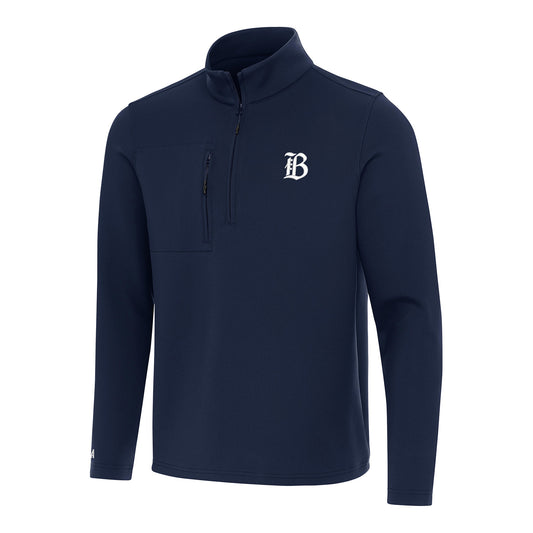 Unisex Bay FC Antigua Navy Insider 1/4 Zip Pullover view 1