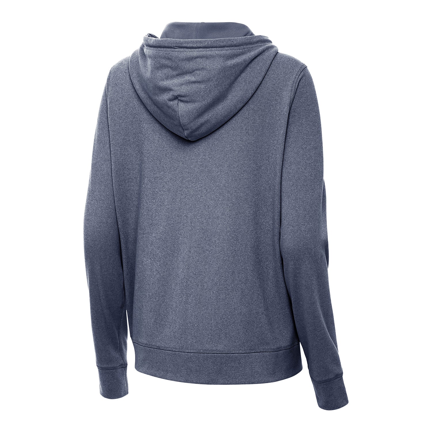 Women's Bay FC Antigua Navy Heather Seeker Full Zip Hooded Jacket