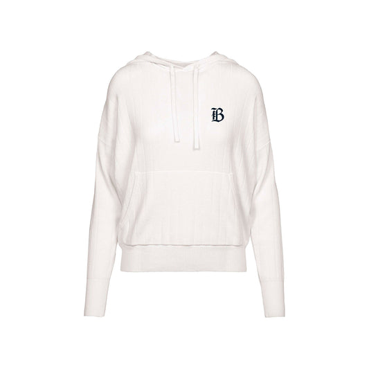 Women's Bay FC  Levelwear Dream White Sweater - Front View