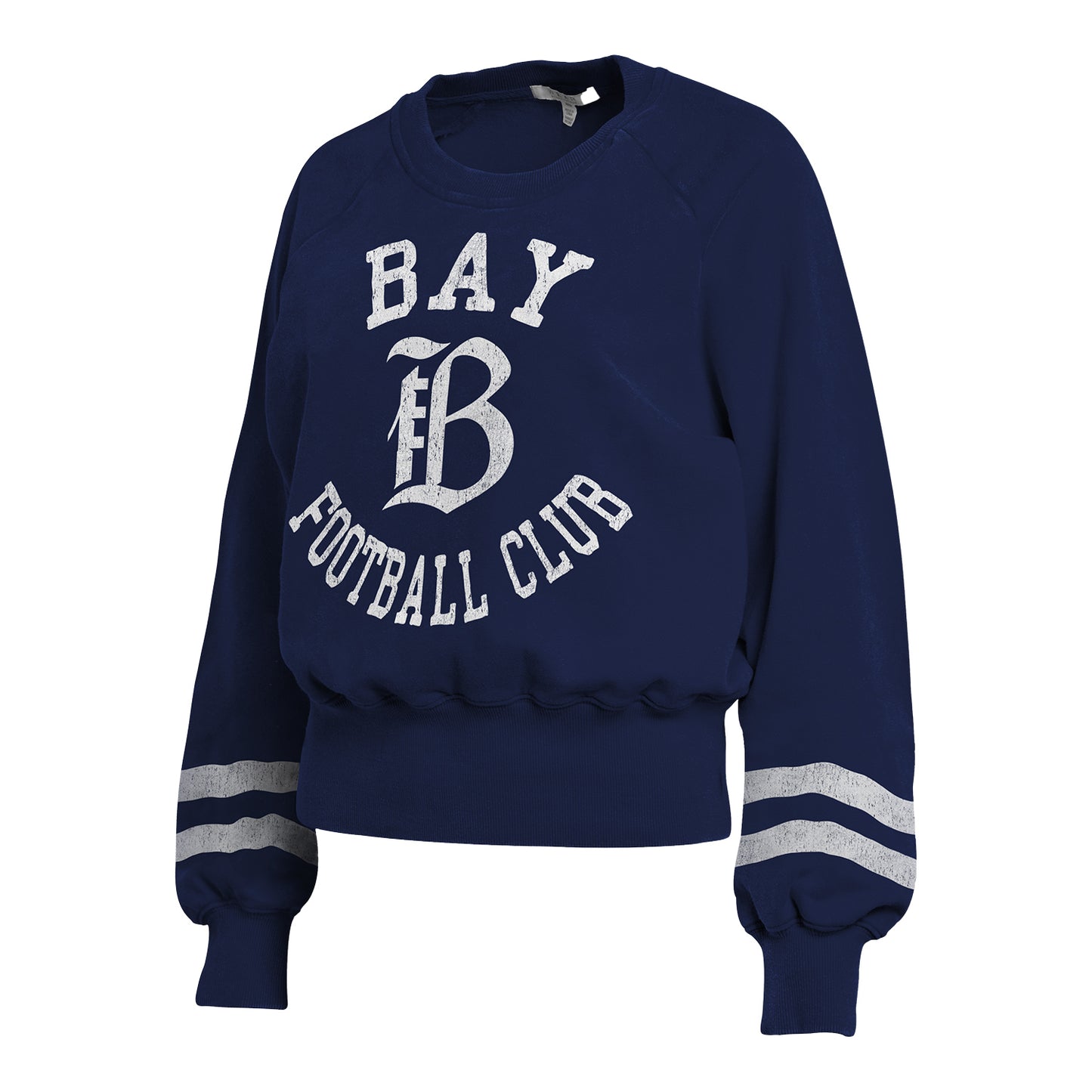 Women's WEAR Bay FC Navy Crewneck Sweatshirt