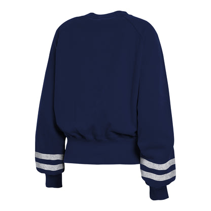 Women's WEAR Bay FC Navy Crewneck Sweatshirt