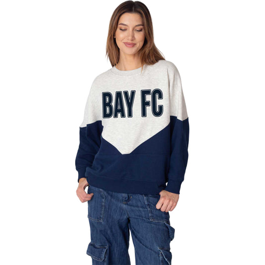 Women's Bay FC Navy Heritage Crew view 2