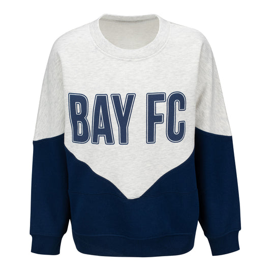 Women's Bay FC Navy Heritage Crew view 1