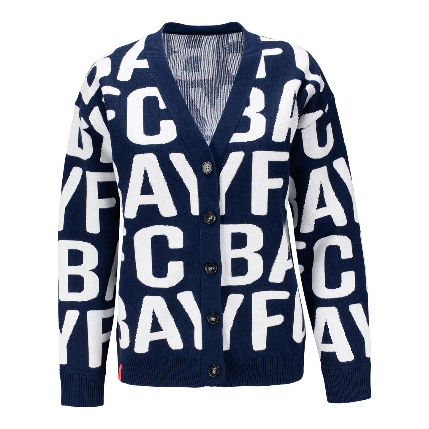 Women's Bay FC Navy Shea Jacquard Sweater