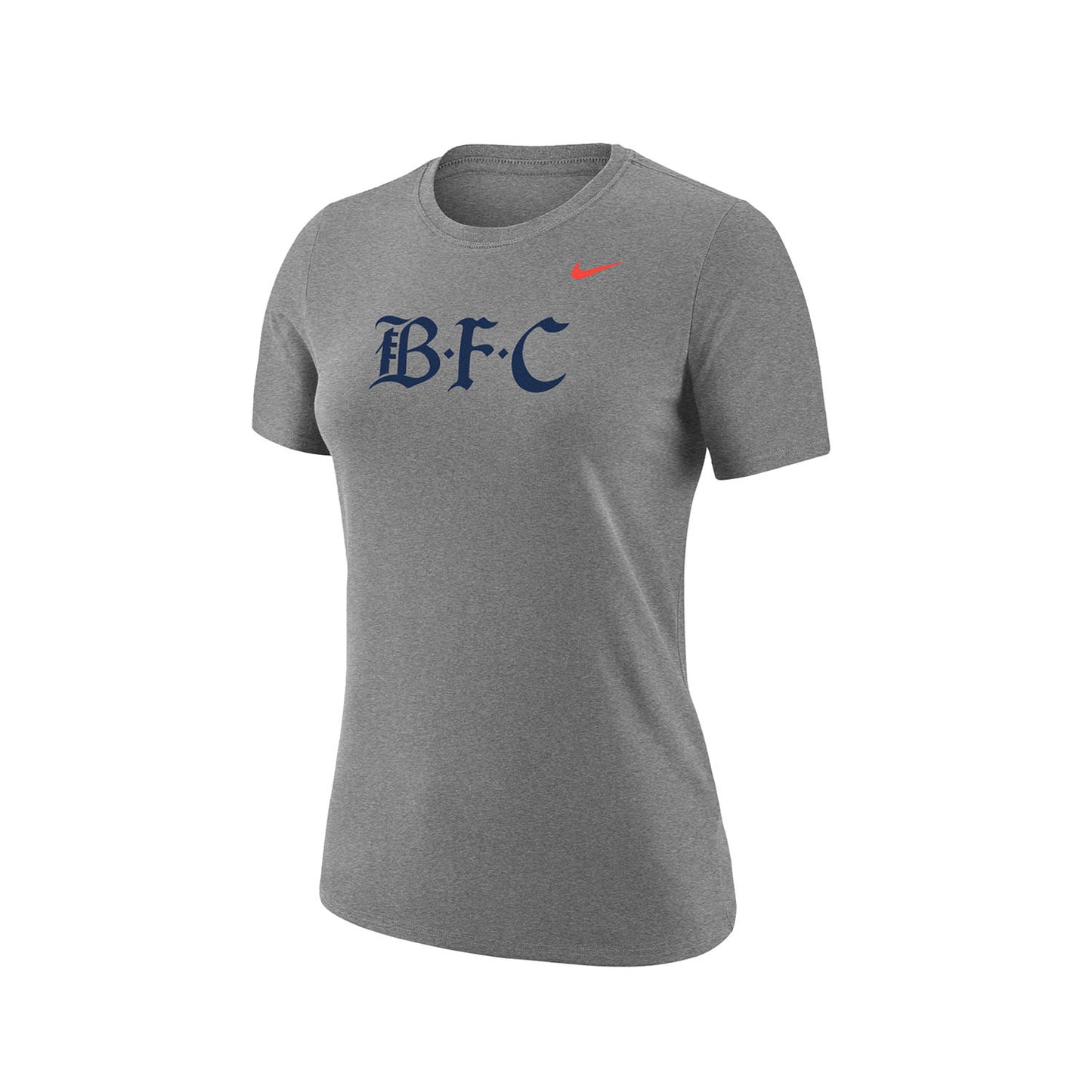 Women's Nike Bay FC Heathered Grey Tee - Front View