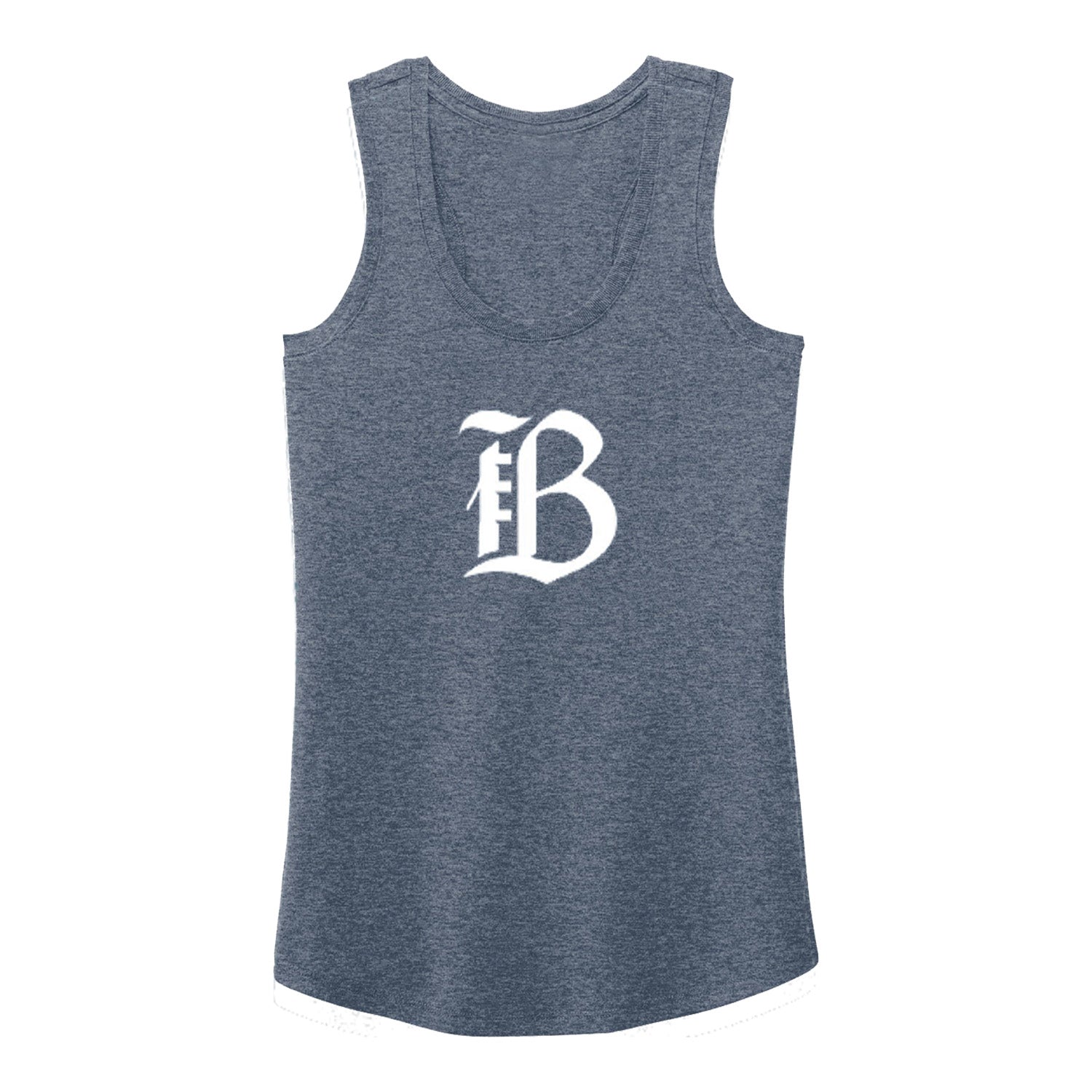 Women's Bay FC Navy Frost Racerback Tank - Front View