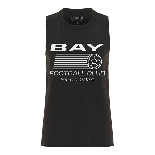Women's Bay FC Sportiqe Mia Onyx Tank Top view 1