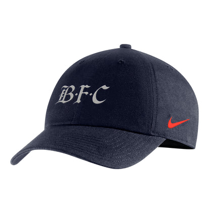 Unisex Nike Bay FC Campus Navy Hat - Angled Left Side View