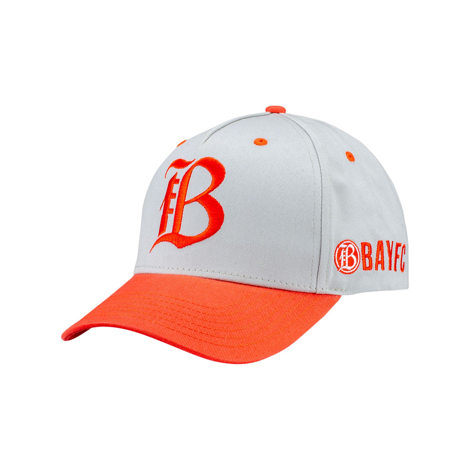 Adult Die Hard Bay FC Poppy Grey Hat - Angled Left Side View