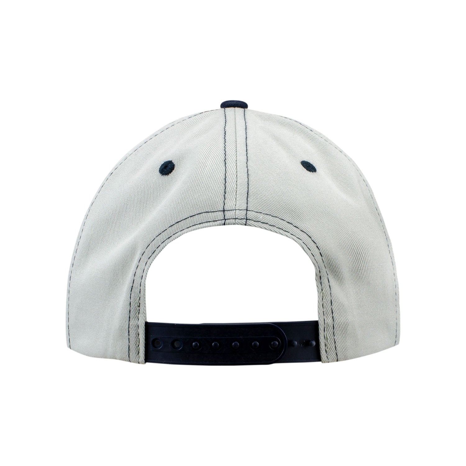 Adult Die Hard Bay FC Navy Grey Golfer Hat - Back View