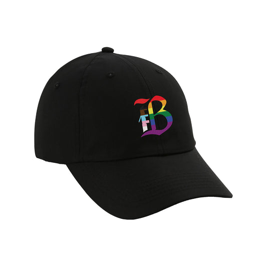Bay FC Pride Logo Black Hat - Angled Right Side View