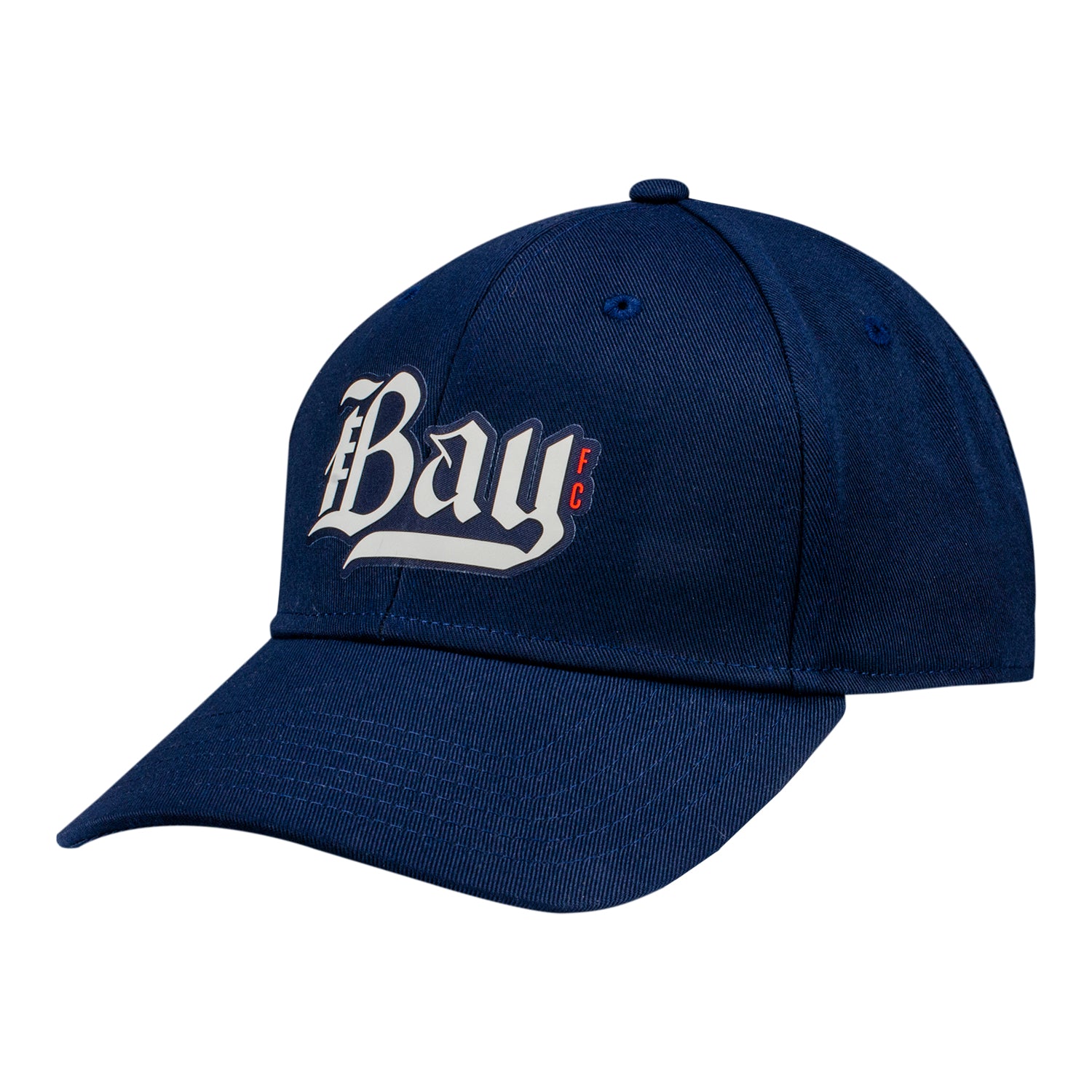 Bay FC Sportiqe Durham Navy Hat - Angled Left Side View