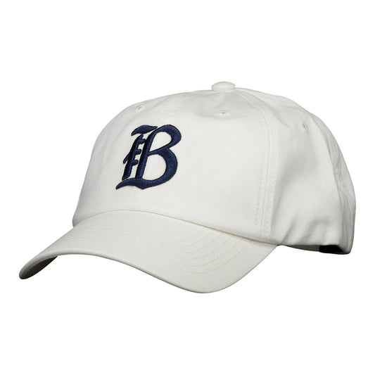 Unisex Bay FC White Dad Cap - Front View