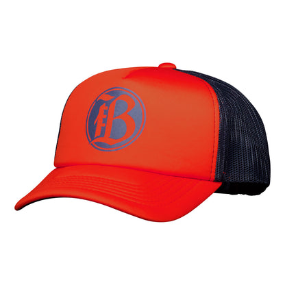 Unisex Bay FC Multicolor Trucker Hat - Front View