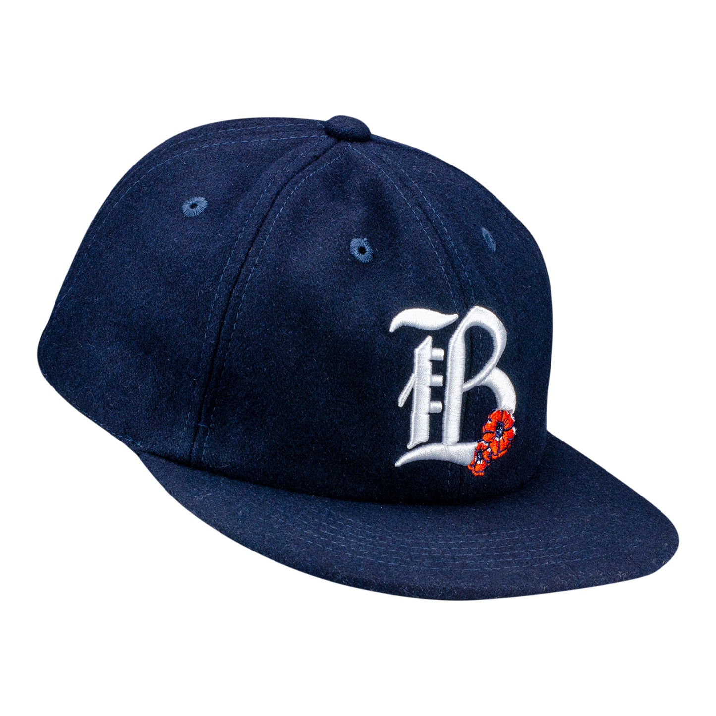 Bay FC Wooly Navy Poppy Hat