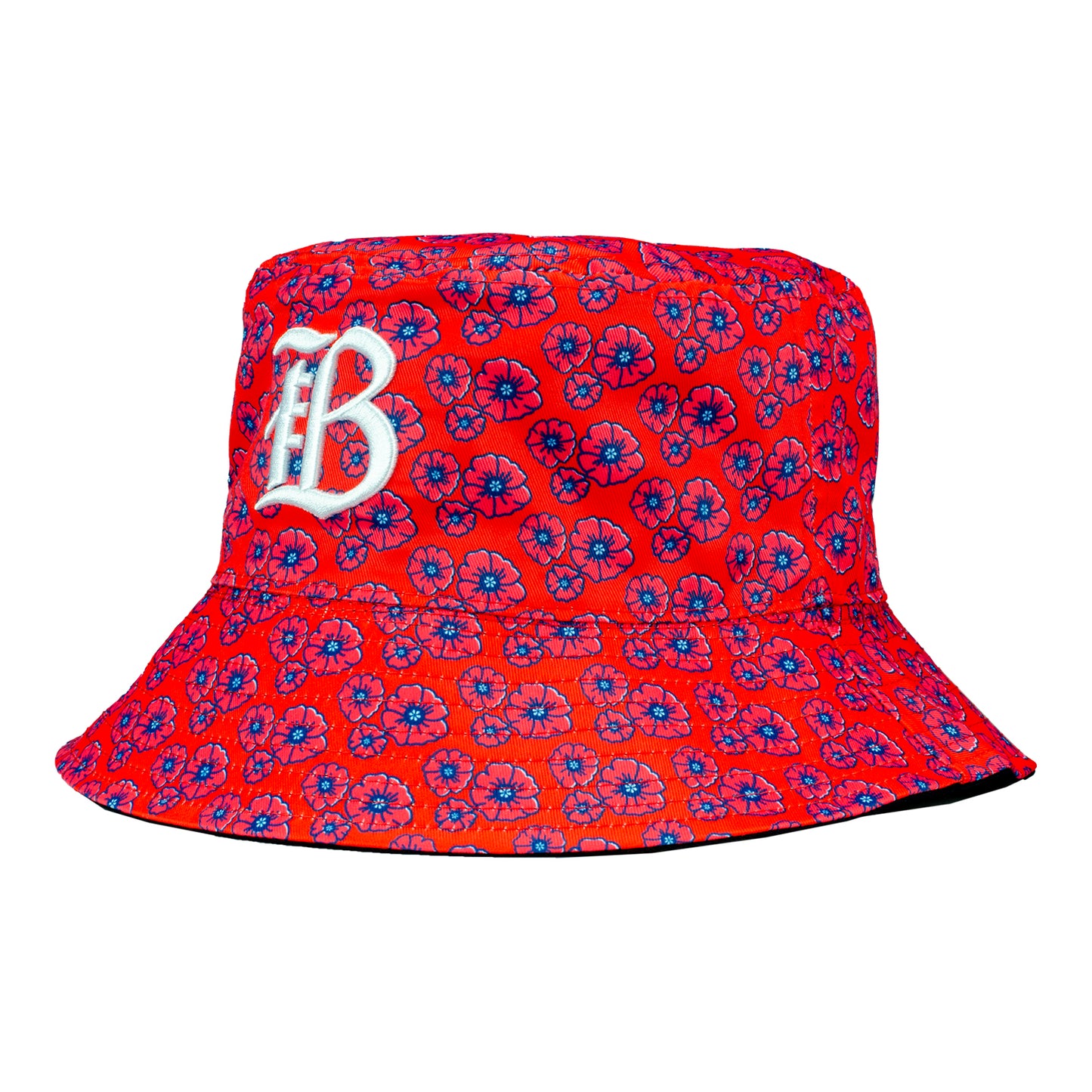 Bay FC Reversible Poppy Bucket Hat