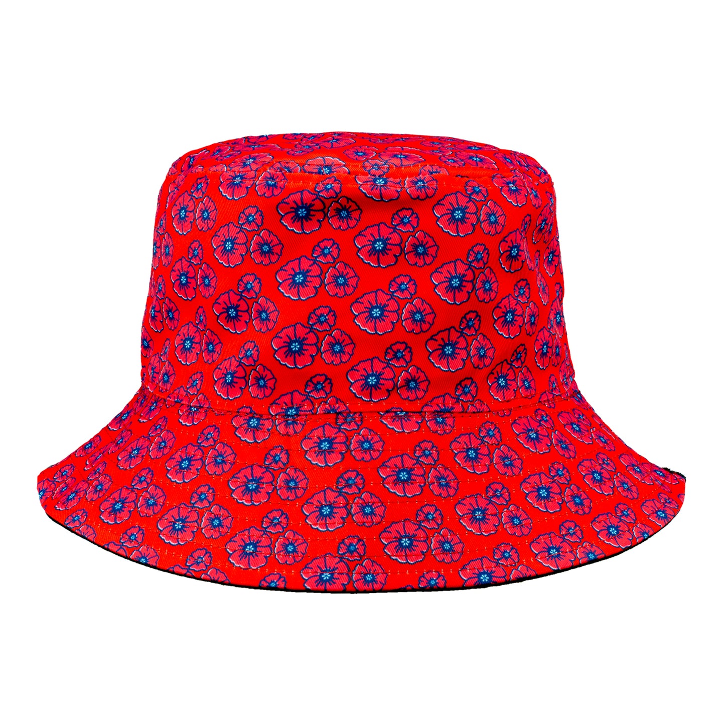 Bay FC Reversible Poppy Bucket Hat