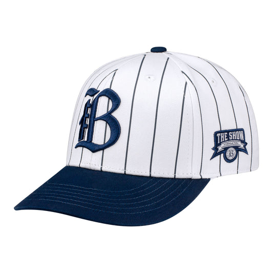 Bay FC The Show at Oracle Park Pinstripe Ball Cap view 1