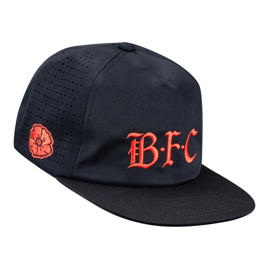 Bay FC 2026 Poppy Collection Black Hat view 2