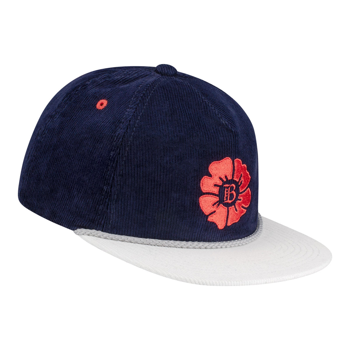 Bay FC SDS Corduroy Golfer Mid Poppy Hat