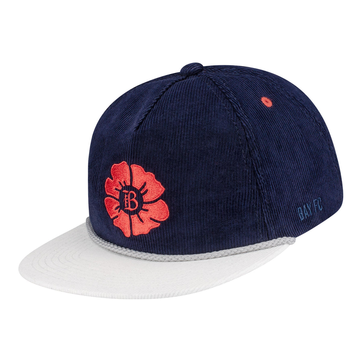 Bay FC SDS Corduroy Golfer Mid Poppy Hat