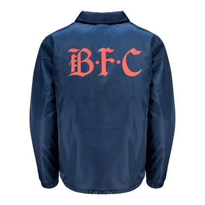 Unisex Official Bay FC Navy Coaches Jacket