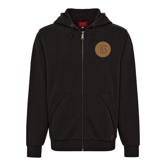 Unisex Sportiqe Bay FC Black Rizzo Full Zip