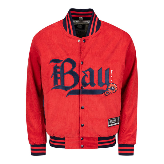 Unisex Bay FC Poppy Corduroy Jacket view 1