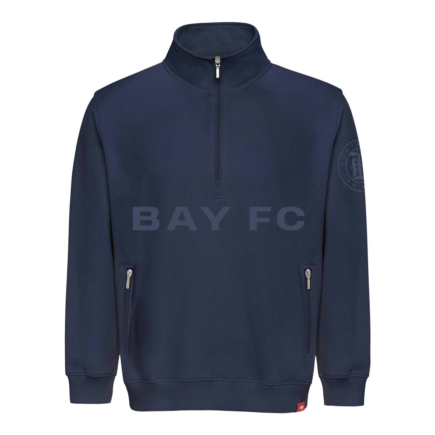 Unisex Bay FC Sportiqe Sainz Hale ¼ Zip Sweatshirt