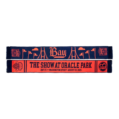 Bay FC The Show at Oracle Park Scarf
