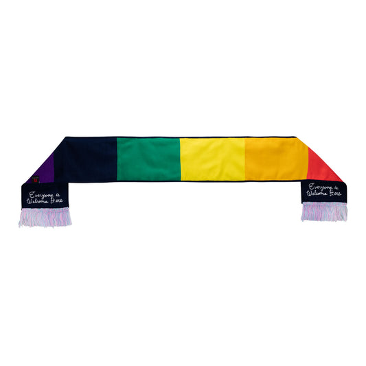 Unisex Bay FC 2026 Pride Everyone is Welcome Here Scarf view 2