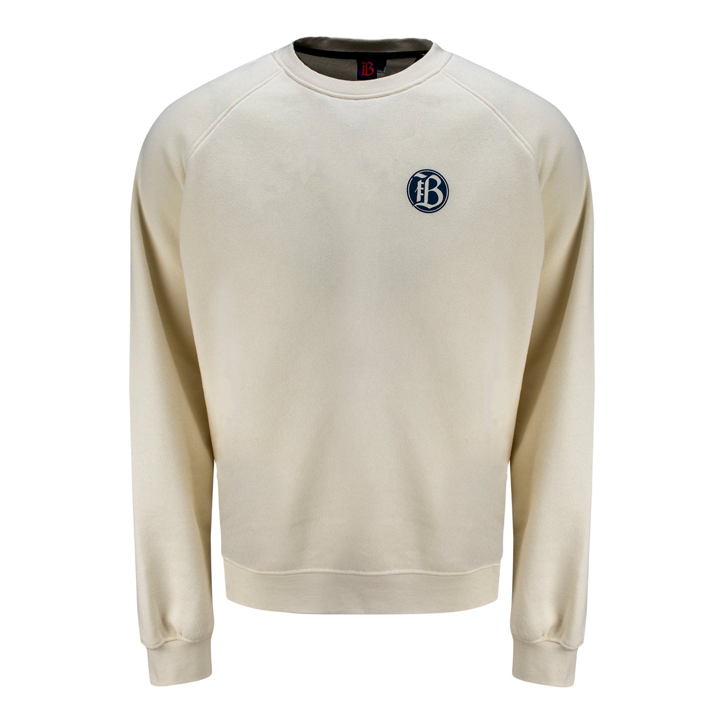 Unisex Official Bay FC Off-White Crewneck - Front View