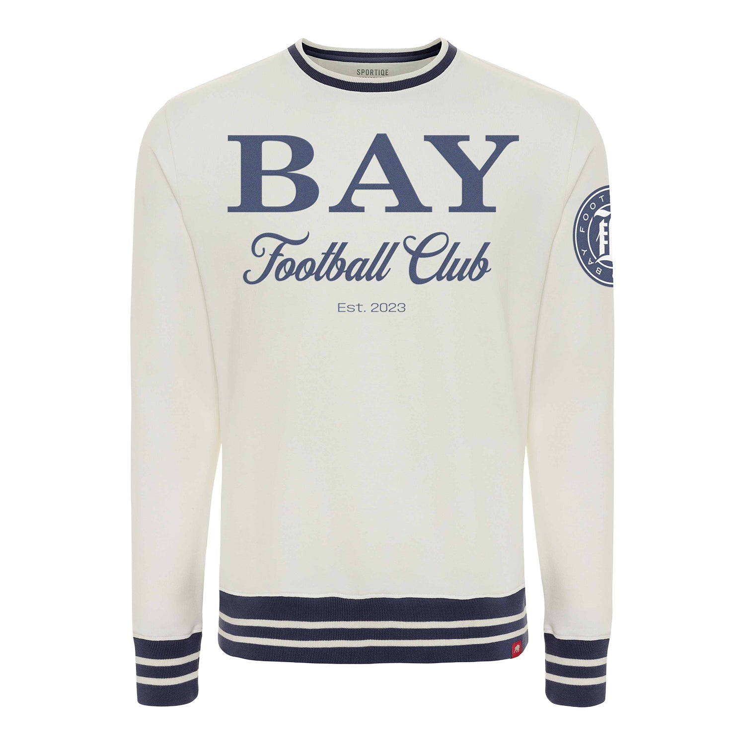 Unisex Bay FC Sportiqe Ellington Wimbledon Crewneck Sweatshirt
