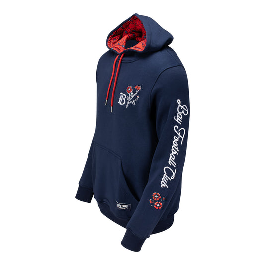 Unisex Bay FC 2025 Poppy Collection Navy Sweatshirt view 2