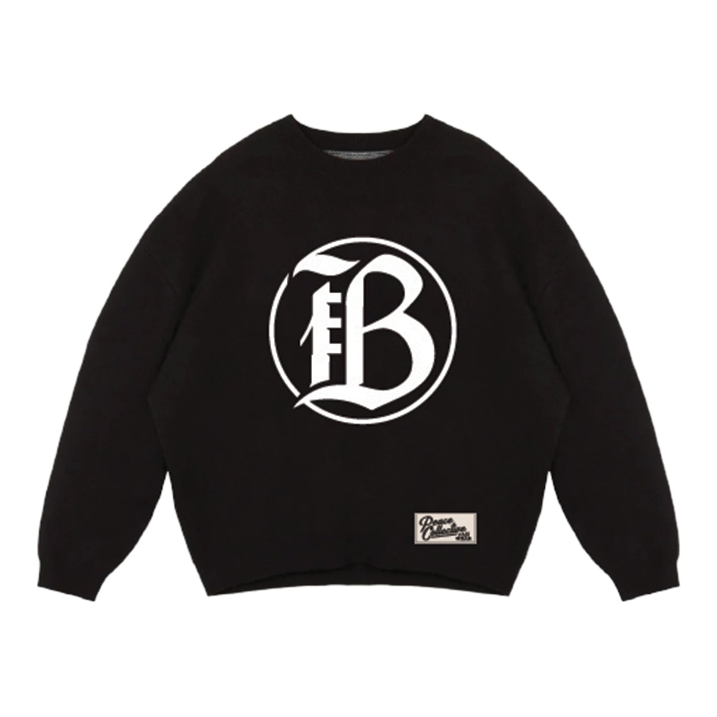 Unisex Bay FC Peace Collective Knit Navy Sweater