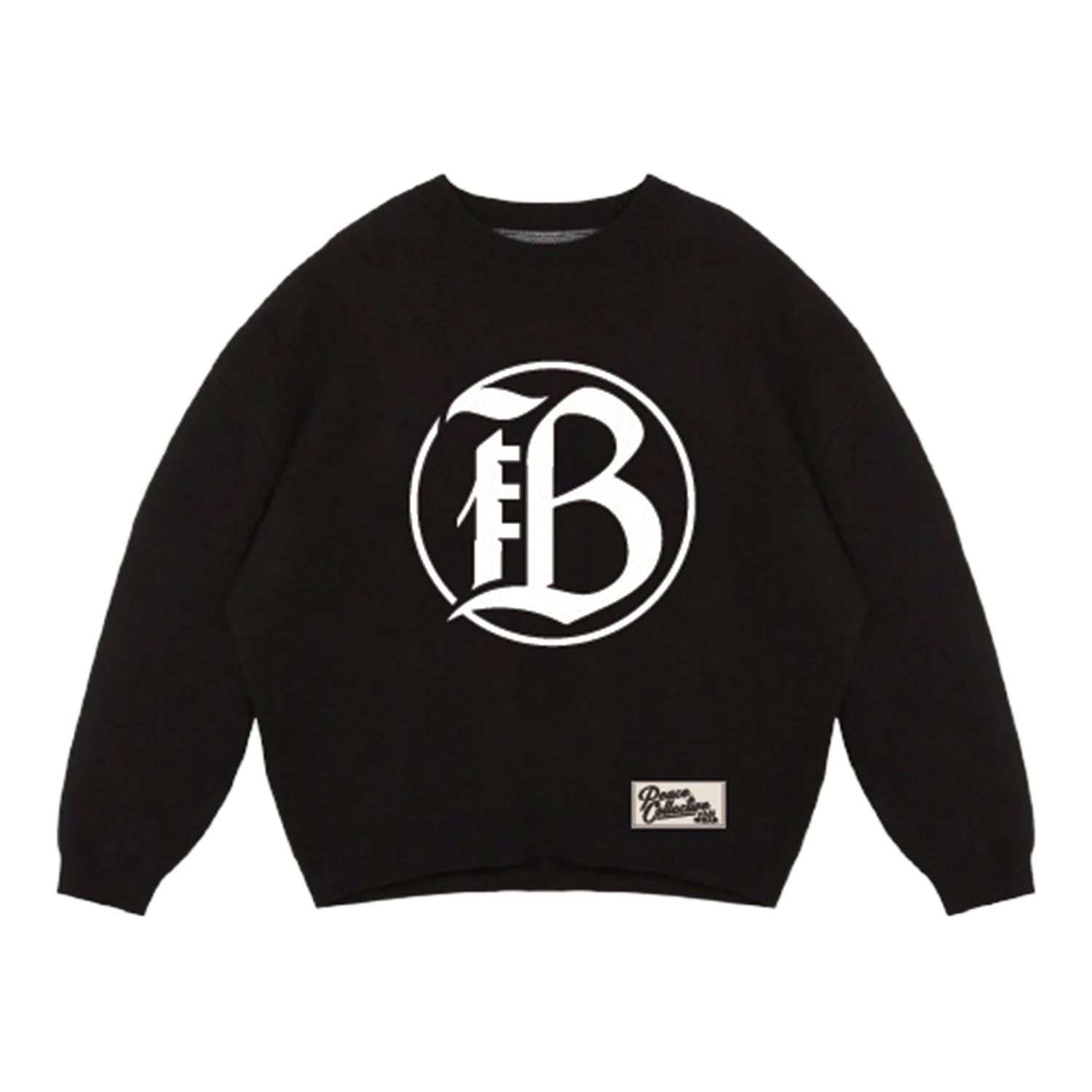 Unisex Bay FC Peace Collective Knit Navy Sweater