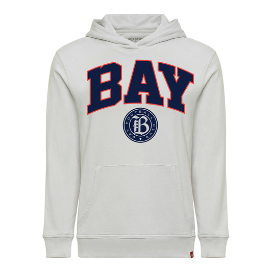 Bay FC Unisex Sportiqe Dove Drake Hooded Sweatshirt view 1