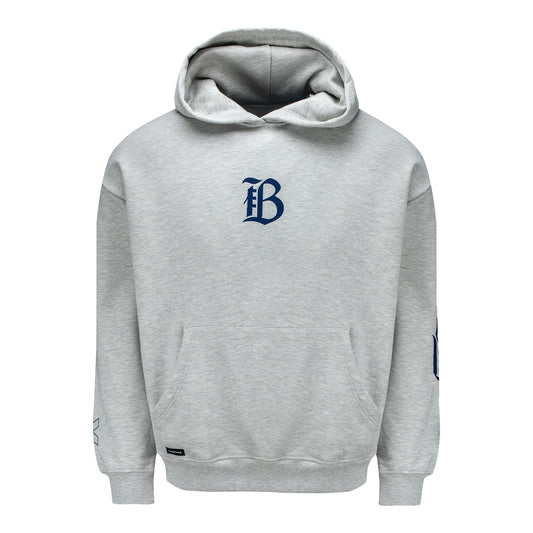 Unisex Bay FC 2026 Togethxr Grey EWWS Hoodie view 1