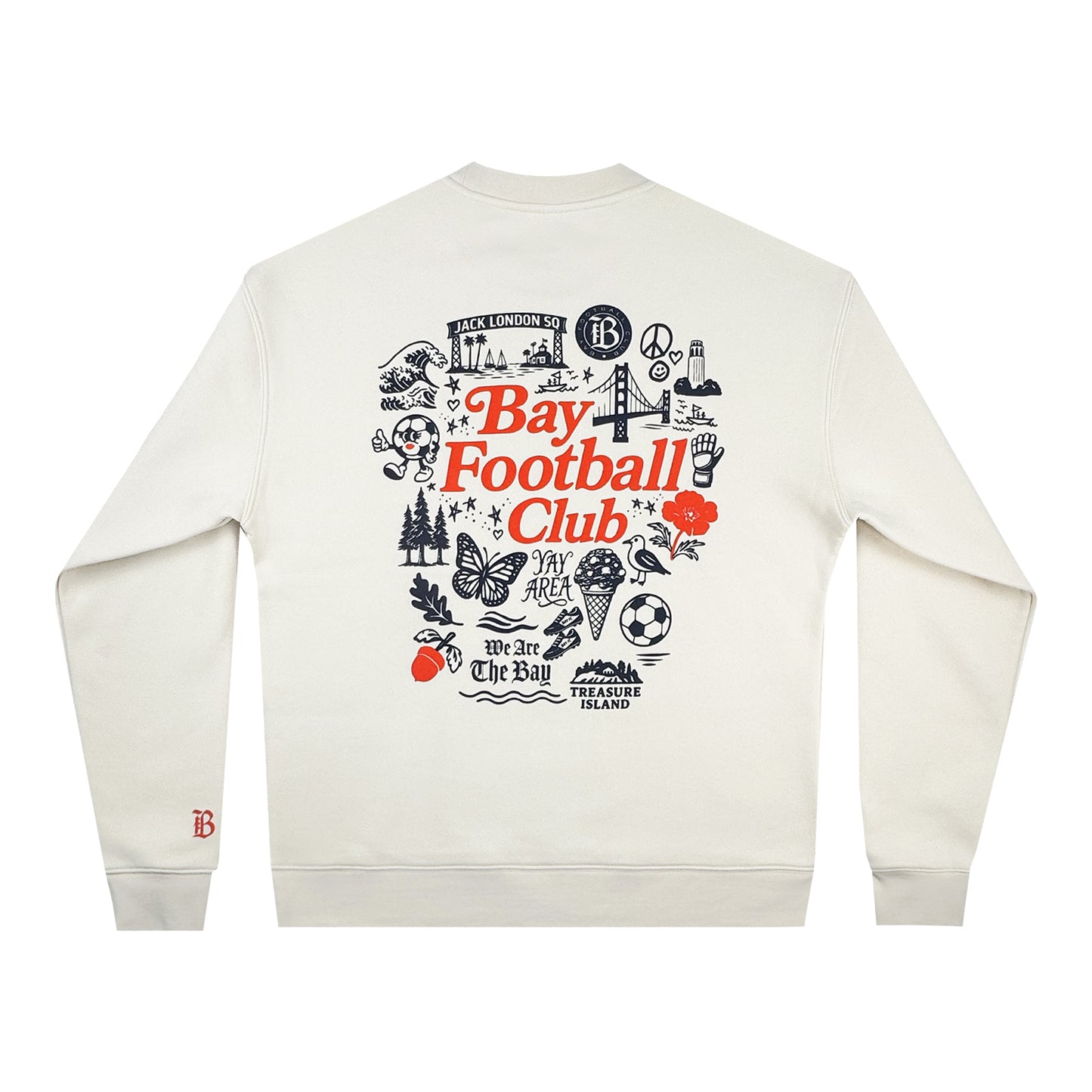 Unisex Bay FC Oaklandish Jubilee Crewneck Sweatshirt