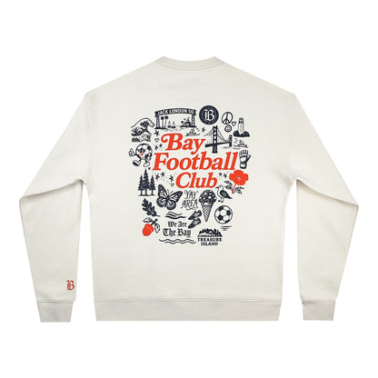 Unisex Bay FC Oaklandish Jubilee Crewneck Sweatshirt