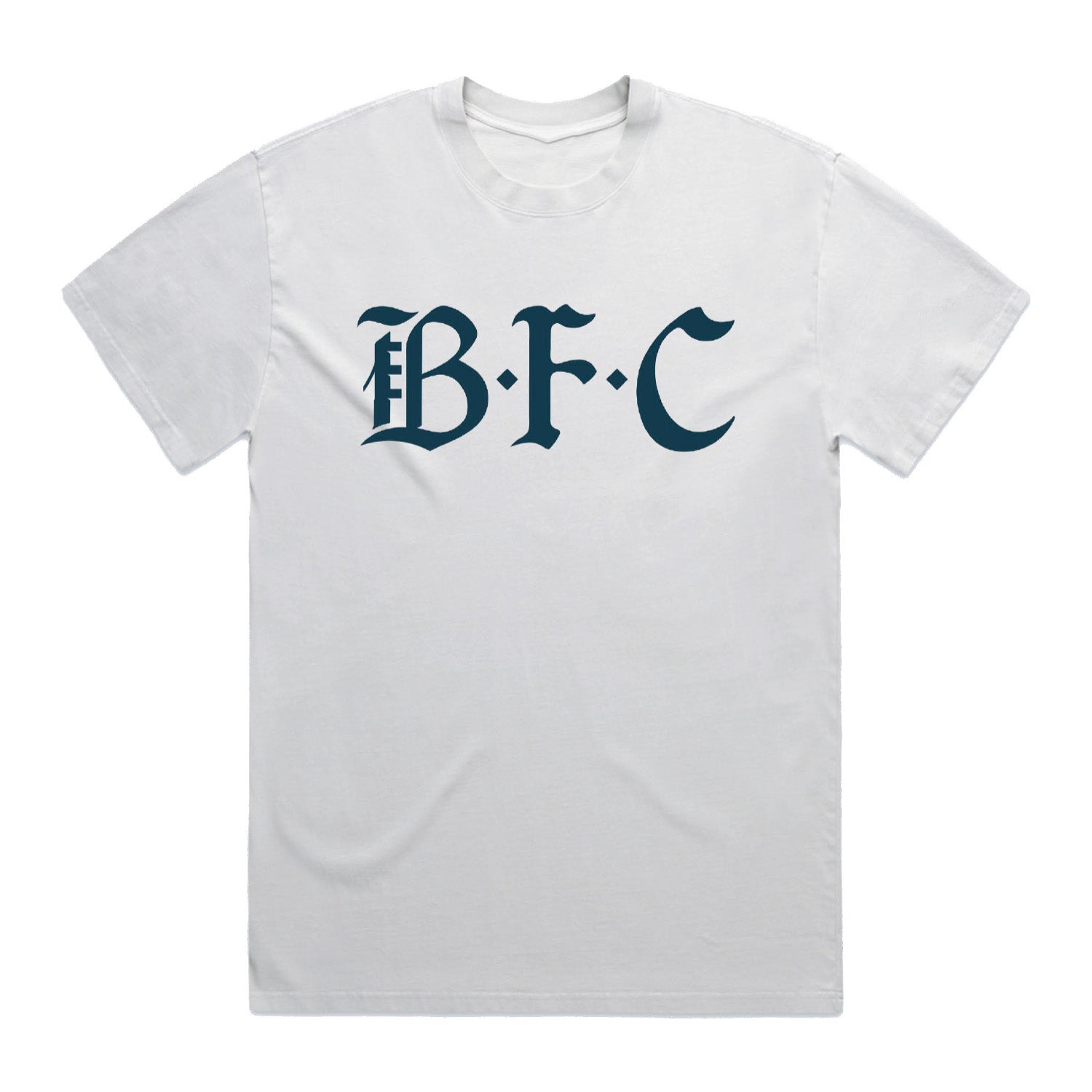Unisex Bay FC Fog Status Tee in Tan - Front View