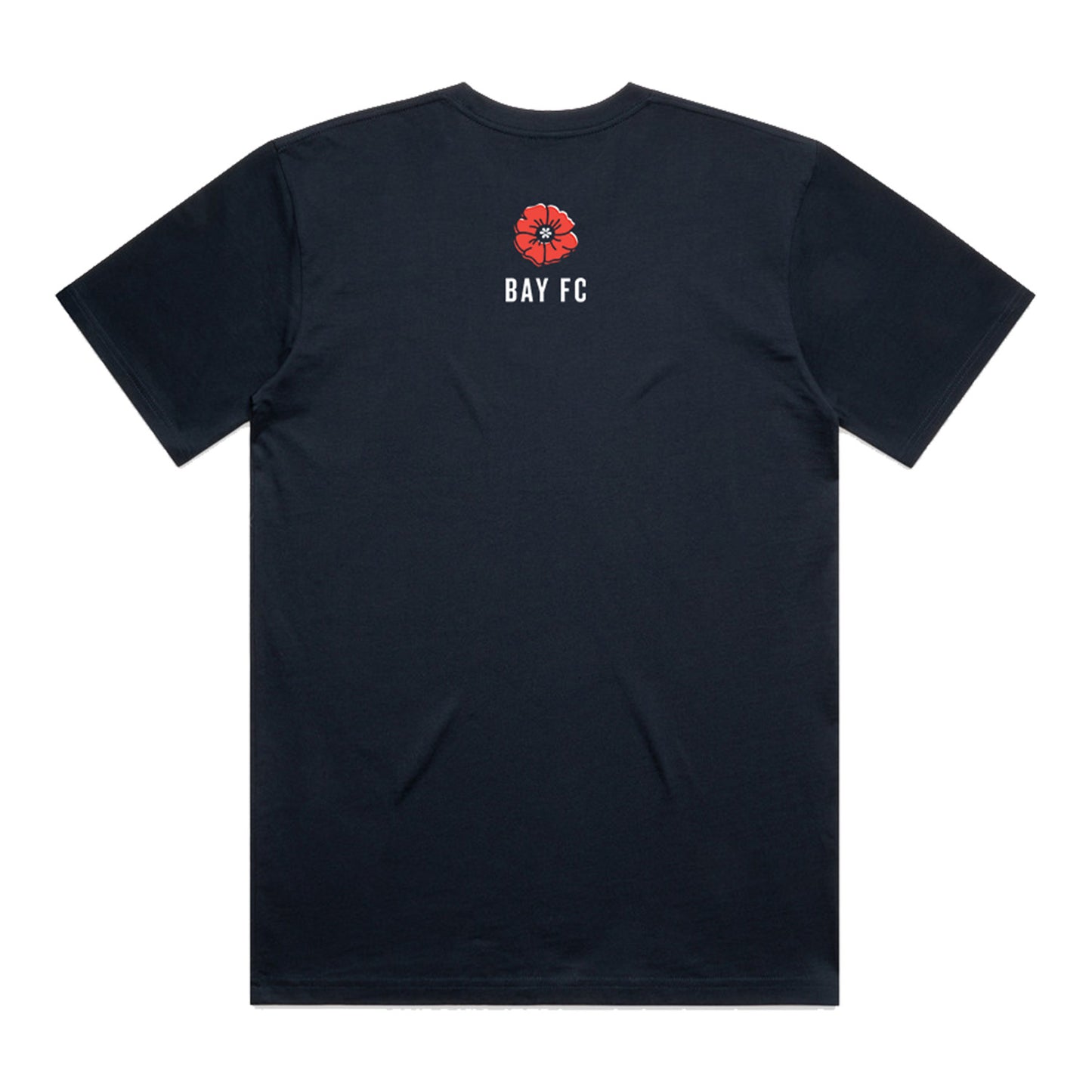 Unisex Bay FC Poppy T-Shirt - Navy